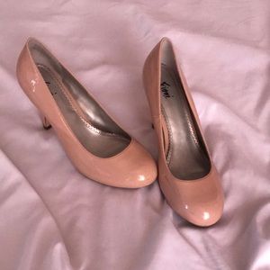 nude high heels